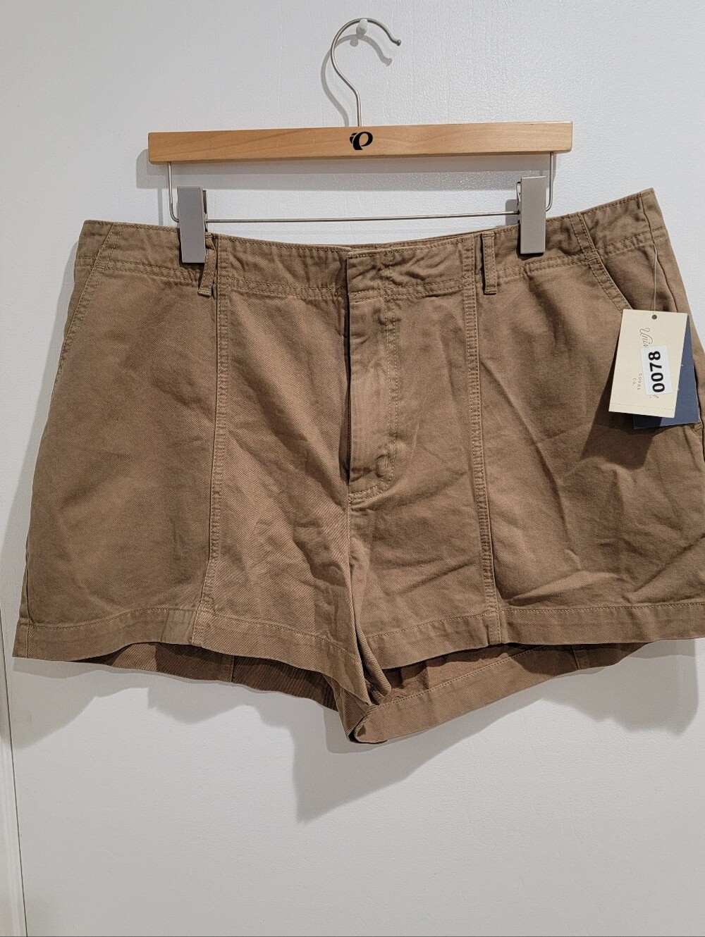 Women's High-Rise Trouser Shorts - Universal Thread™ Brown 17